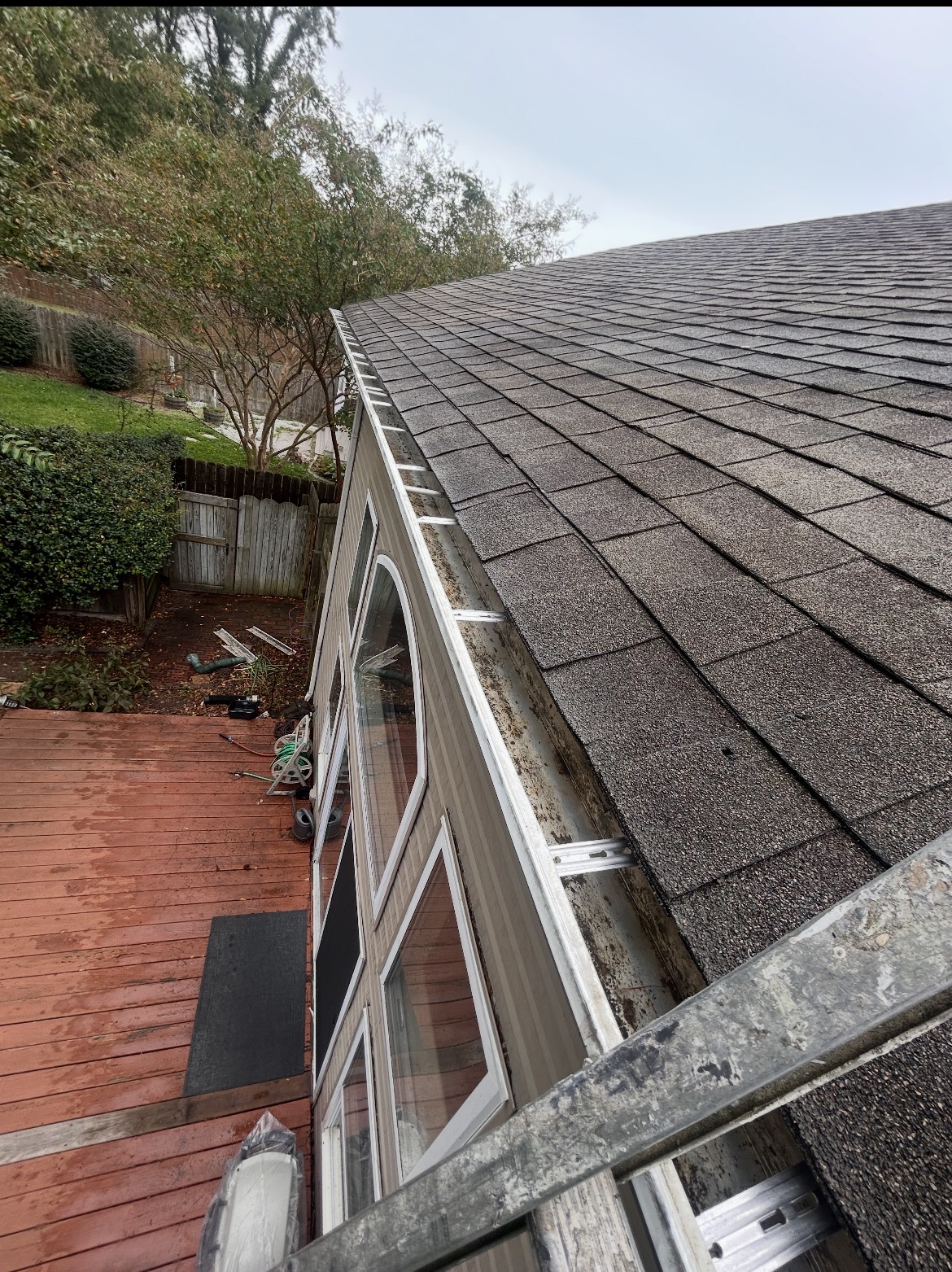 Before Gutter Guards